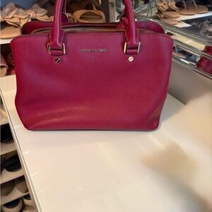 Michael Kors Fuchsia Satchel
